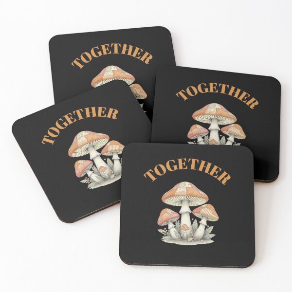 Item preview, Together Mushroom  designed and sold by freshwear design.