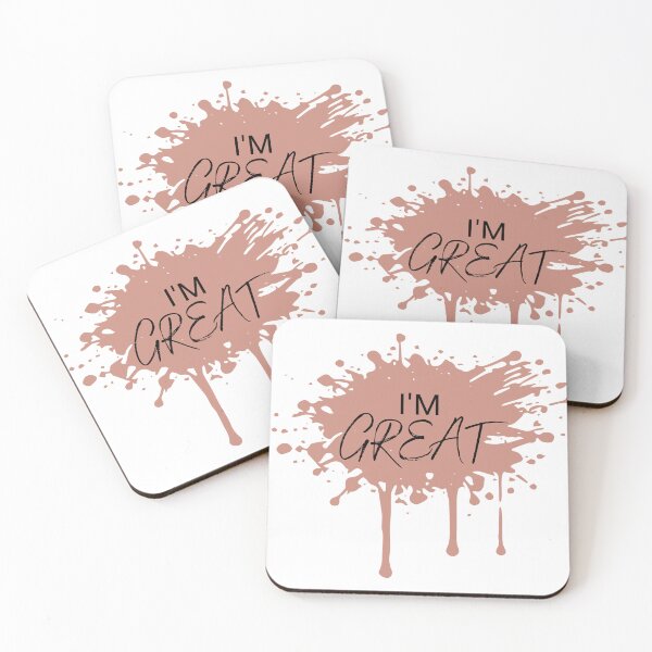 Item preview, I'm Great Sassy Quote — Funny Self-Love Minimalist Art designed and sold by fleur-atelier.