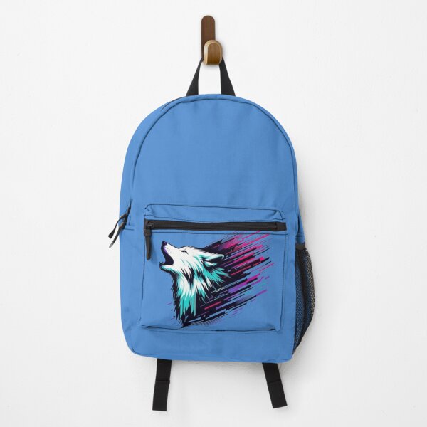 Item preview, Digital Wolf – Cosmic Glitch Emblem designed and sold by Dogandesighn.