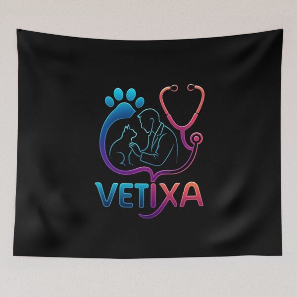 Item preview, Vetixa Veterinarian Design, Vet Shirt, Animal Care, Pet Doctor, Veterinary Clinic, Animal Health, Vet Gift, Pet Lover Design designed and sold by Typologystudios.