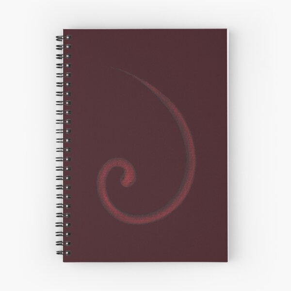 Item preview, Snake in the form of a golden spiral of dark red color designed and sold by Cherevan.