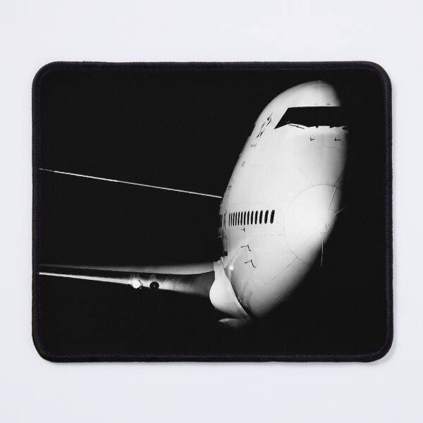 Item preview, Black and White Jumbo Jet Dramatic Dark Portrait designed and sold by SpottAir.