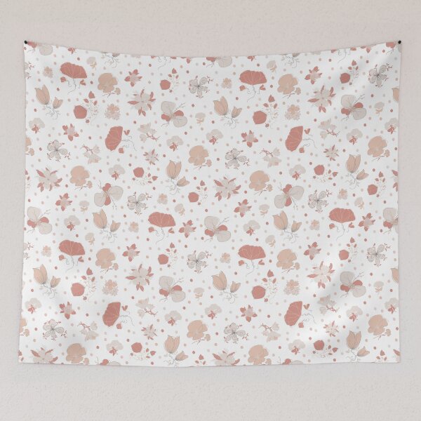 Item preview, Sketched Flowers on White designed and sold by KSimpson838.