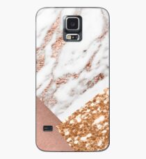 Mehrschichtiges Roségold Hülle & Skin für Samsung Galaxy