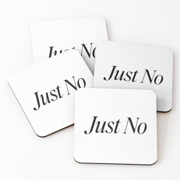 Item preview, Just No designed and sold by YV Designs & Stuff.