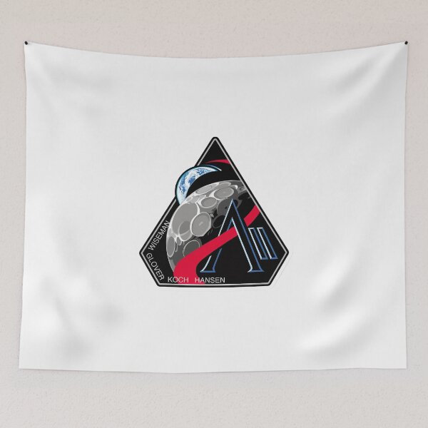 Item preview, Artemis II Mission Patch Inspired Space Exploration Sticker | Moon NASA Style Astronaut Graphic designed and sold by Dyan4.