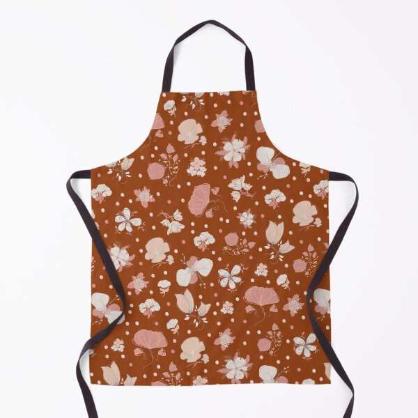 Item preview, Sketched Flowers on Rust designed and sold by KSimpson838.