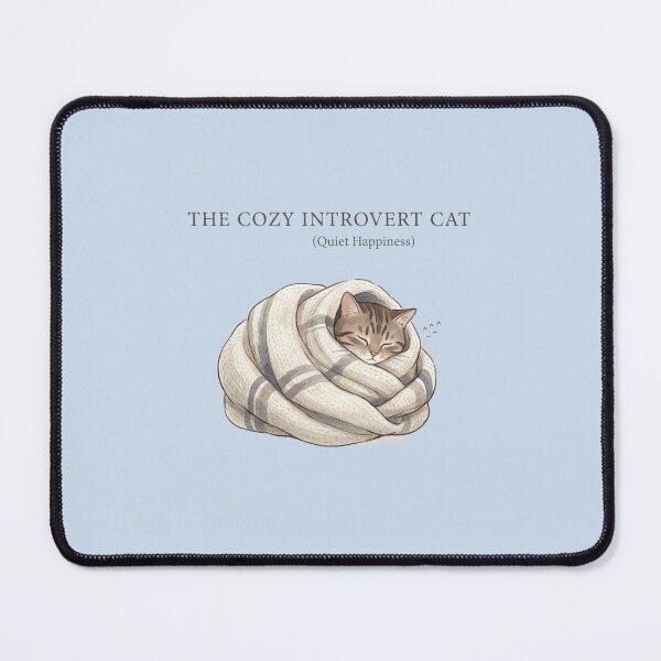 Item preview, Recharge in Silence Cat designed and sold by Quiet Mode Studio.