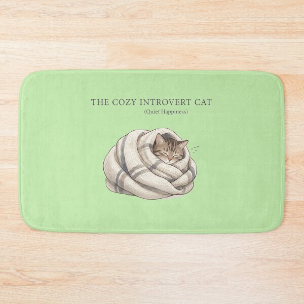 Item preview, Recharge in Silence Cat designed and sold by Quiet Mode Studio.
