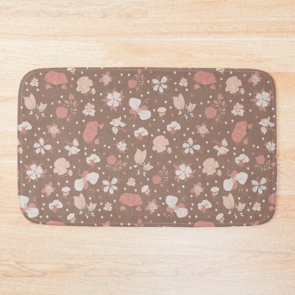 Item preview, Sketched Flowers on Brown designed and sold by KSimpson838.