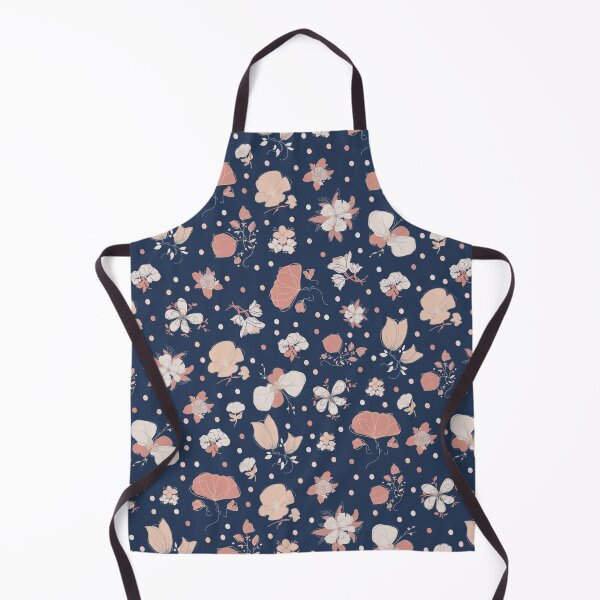 Item preview, Sketched Flowers on Dark Blue designed and sold by KSimpson838.