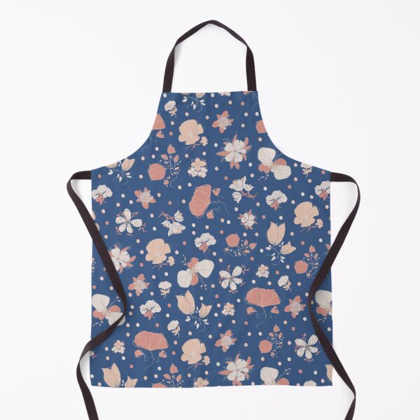 Item preview, Sketched Flowers on Blue designed and sold by KSimpson838.