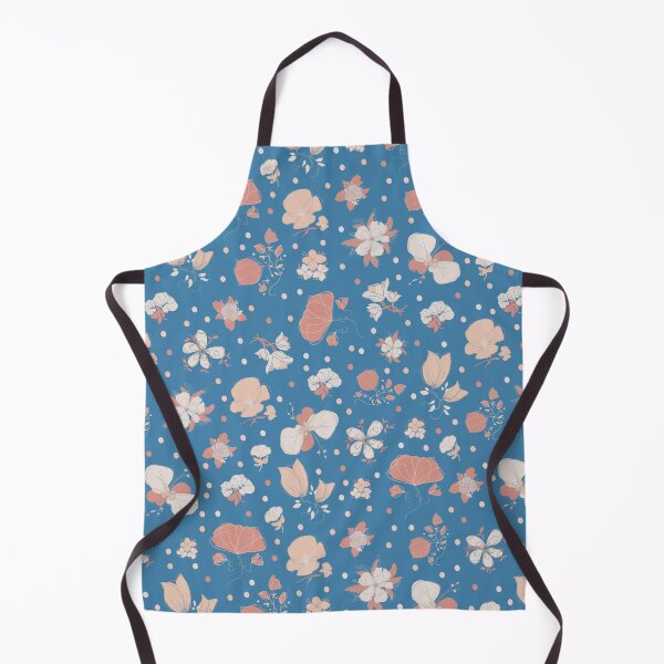 Item preview, Sketched Flowers on Azure designed and sold by KSimpson838.