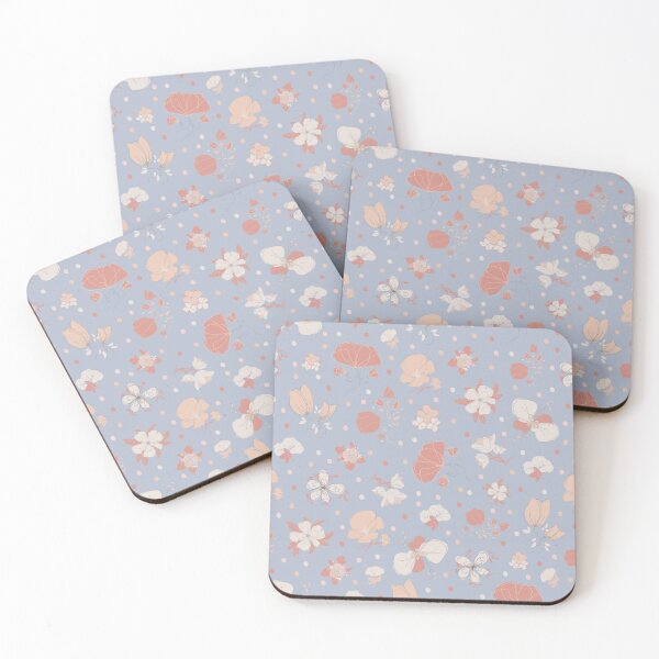 Item preview, Sketched Flowers on Light Blue designed and sold by KSimpson838.