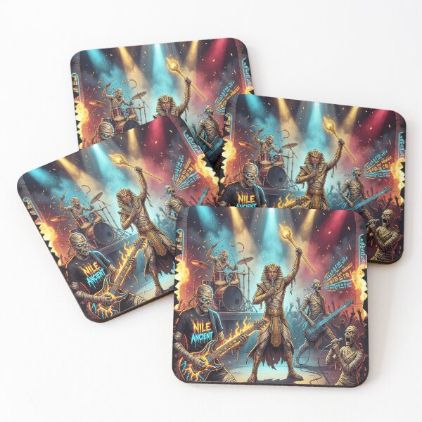 Item preview, Ancient Egypt Rock Band Festival Merch - Pharaoh & Mummies Concert designed and sold by NileAncient.