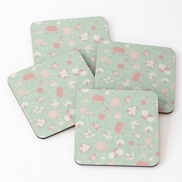 Item preview, Sketched Flowers on Light Green designed and sold by KSimpson838.