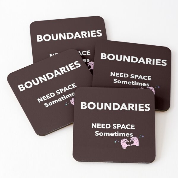 Item preview, Boundaries Need Space Sometimes T-Shirt, Personal Space Tee designed and sold by MyWellbeing26.