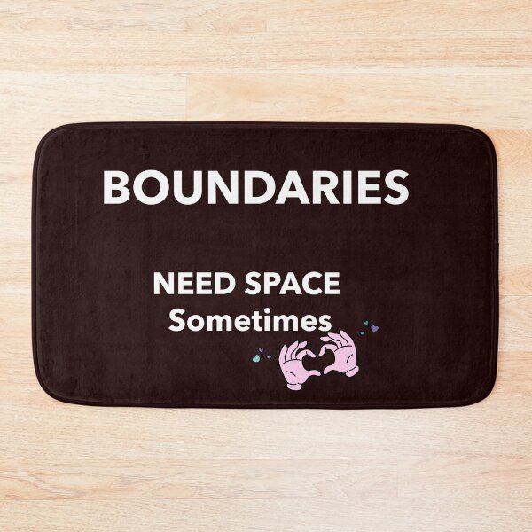 Item preview, Boundaries Need Space Sometimes T-Shirt, Personal Space Tee designed and sold by MyWellbeing26.