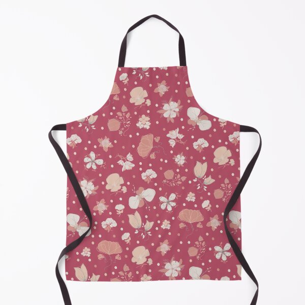 Item preview, Sketched Flowers on Dark Blush designed and sold by KSimpson838.