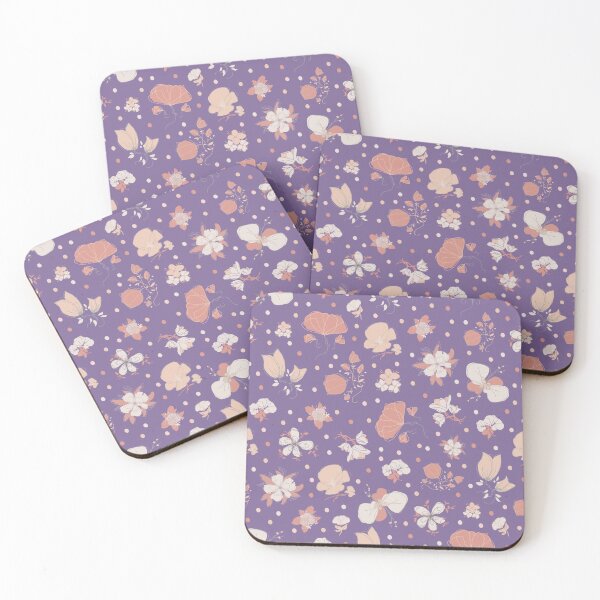 Item preview, Sketched Flowers on Purple designed and sold by KSimpson838.
