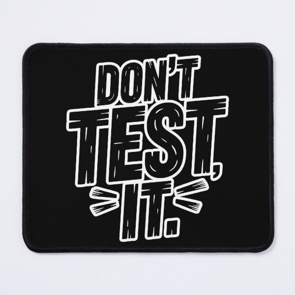 Item preview, Dont Test Me Gym – Savage Fitness Quote, Bold Workout Typography, Bodybuilding Attitude Design designed and sold by Ladys-Gents.