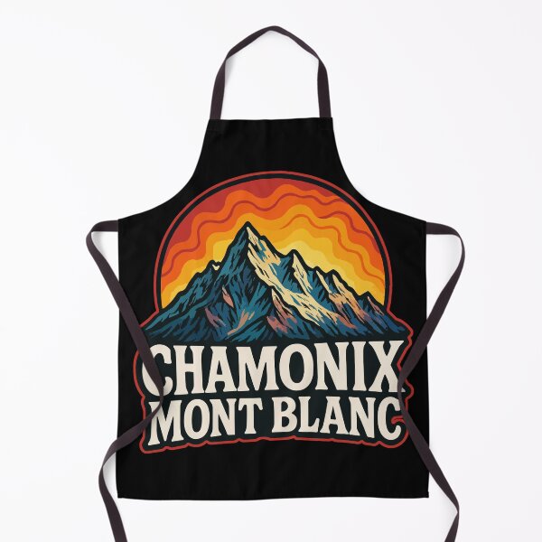 Item preview, Chamonix Mont Blanc France Retro Travel designed and sold by TomFrontierArt.