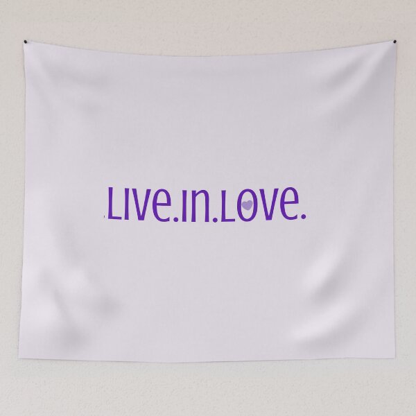 Item preview, Purple heart live in love #4  designed and sold by making it groovy. .