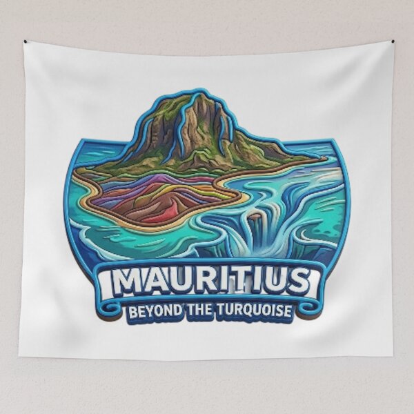 Item preview, MAURITIUS, BEYOND THE TURQUOISE designed and sold by likbatonboot.