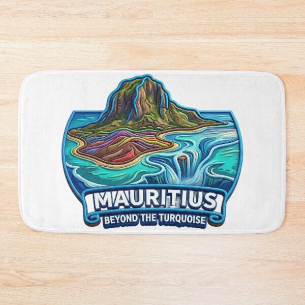 Item preview, MAURITIUS, BEYOND THE TURQUOISE designed and sold by likbatonboot.