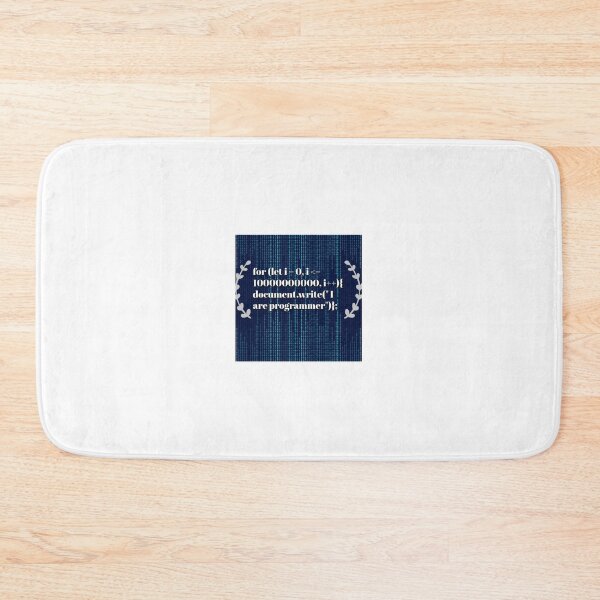 Item preview, For Loop "I Are Programmer" JavaScript Meme designed and sold by GUINewAlex.