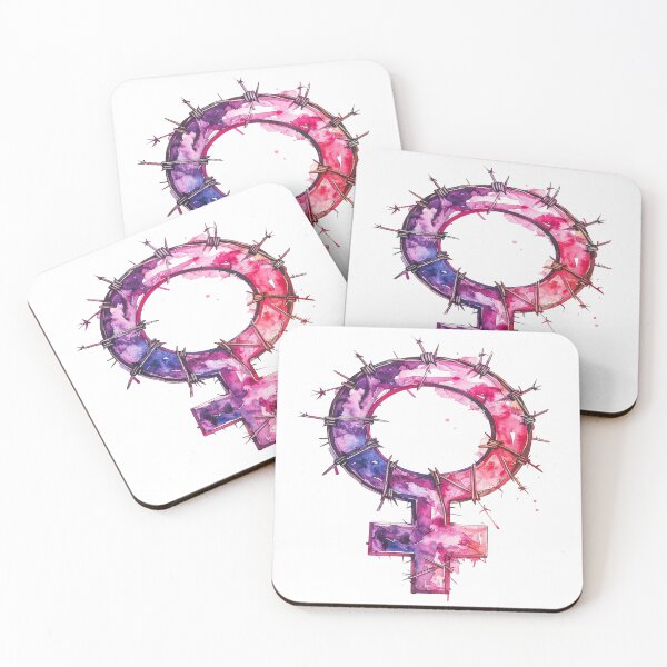 Item preview, Strength is feminine, Venus symbol with barbed wire designed and sold by LiskoDesign.