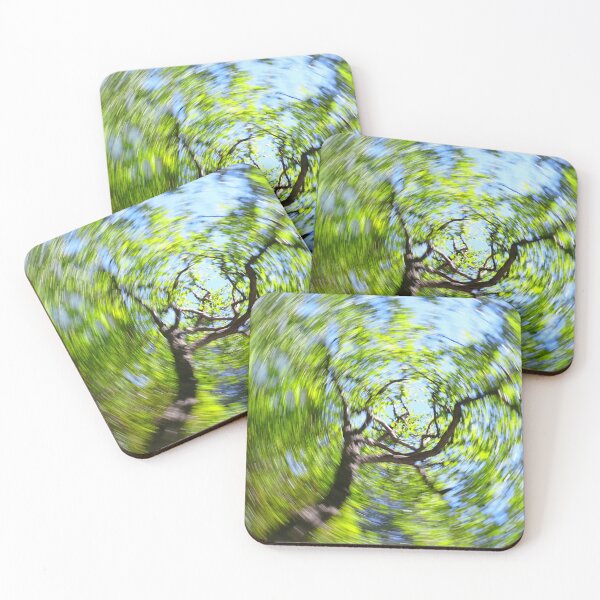 Item preview, Spinning Tree Motion Blur Abstract Nature designed and sold by onubi.