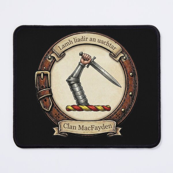 Item preview, Clan MacFayden Crest designed and sold by BagTown Clans.