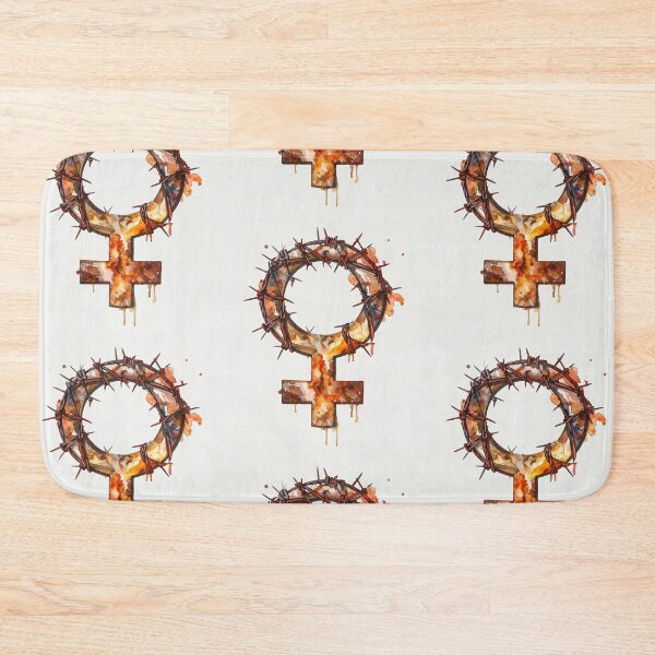 Item preview, Feminine power, Venus symbol with barbed wire designed and sold by LiskoDesign.