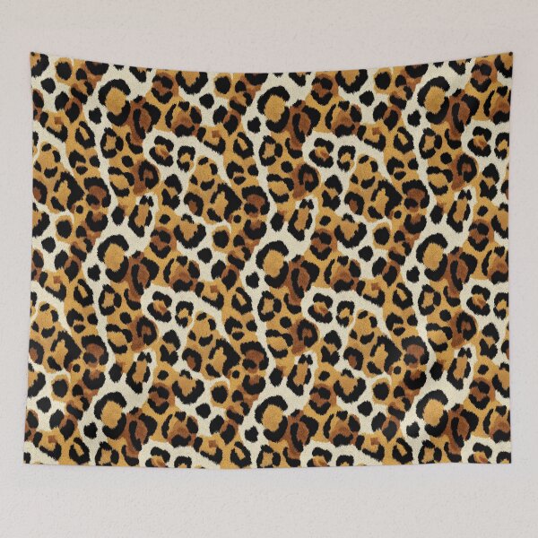 Item preview, Beautiful Leopard Textile  - Animal Print Illustration  - Dad Fathers Day Gifts designed and sold by RoyalStarsPatts.