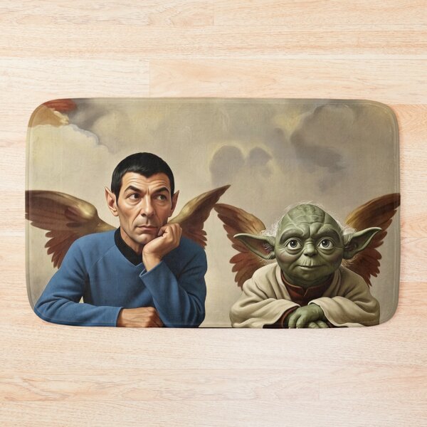 Item preview, Sistine Sci-Fi — Angels of the Final Frontier designed and sold by SammyMorry.