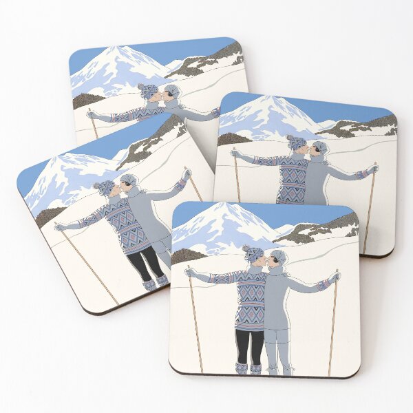 Item preview, Lovers in the Snow designed and sold by Craphe.