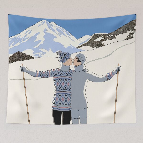 Item preview, Lovers in the Snow designed and sold by Craphe.