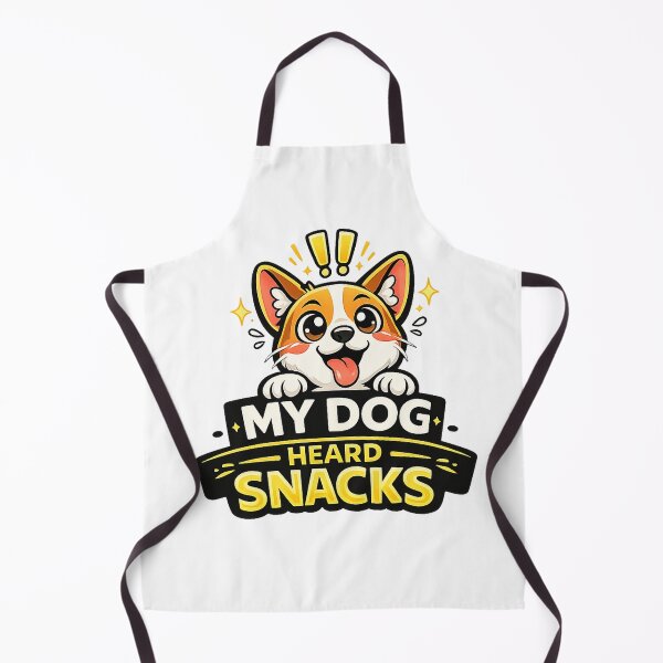 Item preview, My Dog Heard Snacks Funny Dog Owner Design designed and sold by StyleLap.