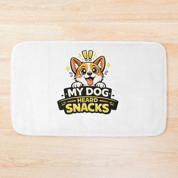 Item preview, My Dog Heard Snacks Funny Dog Owner Design designed and sold by StyleLap.