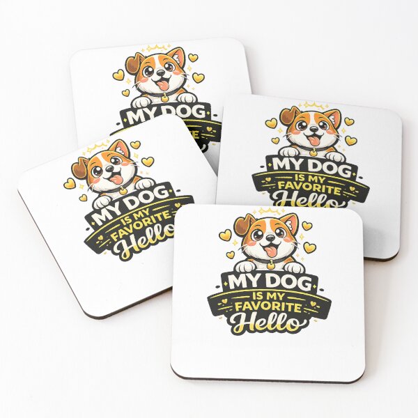 Item preview, My Dog Is My Favorite Hello Cute Dog Lover Design designed and sold by StyleLap.