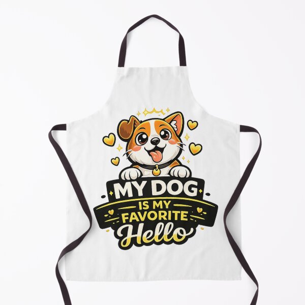 Item preview, My Dog Is My Favorite Hello Cute Dog Lover Design designed and sold by StyleLap.