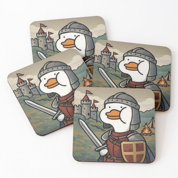 Item preview, Duck Knight with Sword designed and sold by smithcorner.