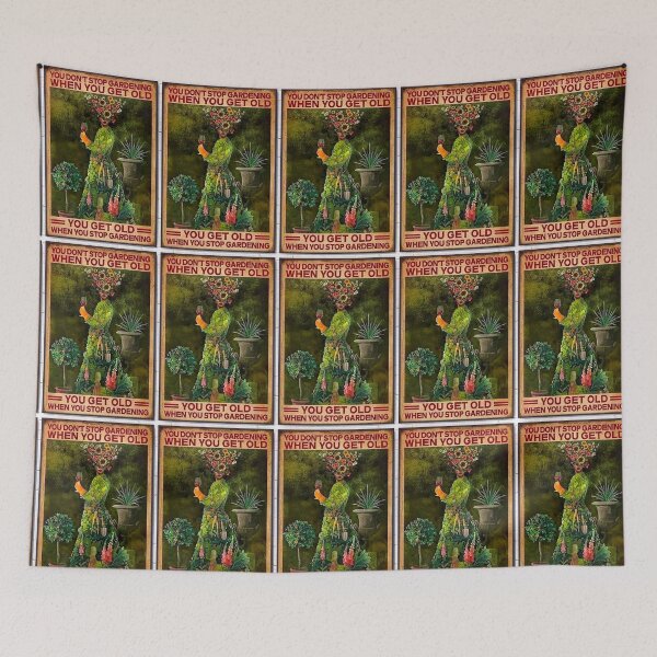 Item preview, NEVER STOP GARDENING  designed and sold by JoAnnHayden.