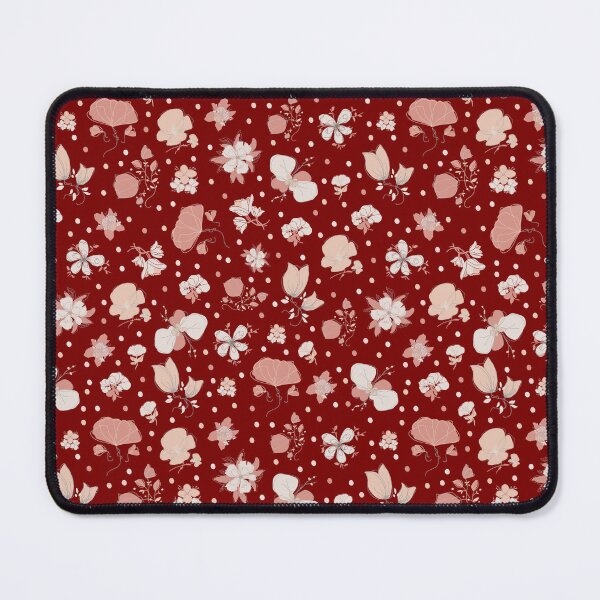 Item preview, Sketched Flowers on Dark Red designed and sold by KSimpson838.