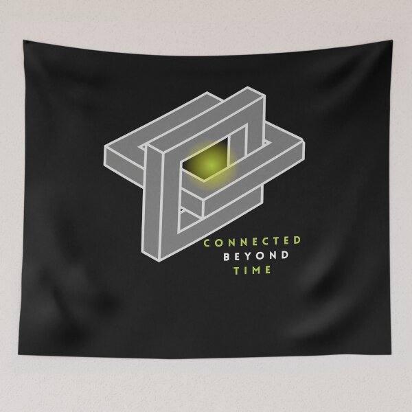 Item preview, Unbreakable Bond – Connected Geometric Squares with Light of Unity designed and sold by Aquarius-club.