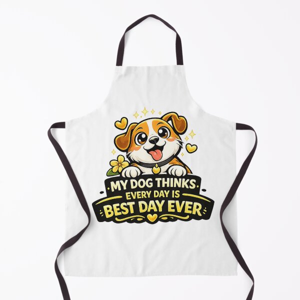 Item preview, My Dog Thinks Every Day Is Best Day Ever Funny Design designed and sold by StyleLap.