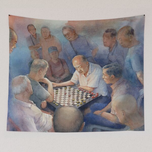 Item preview, The Players and the Spectators designed and sold by Anjuna Sainath.