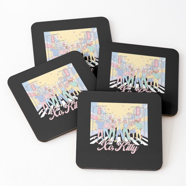 Item preview, Seoul Youth Love Friends Crosswalk Pastel Cherry Blossom Korean City designed and sold by graphixpolash.