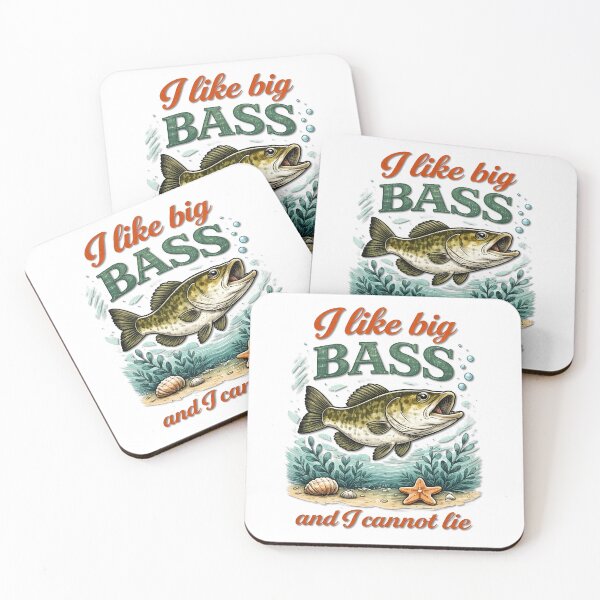 Item preview, I Like Big Bass and I Cannot Lie designed and sold by Icareis-Studios.